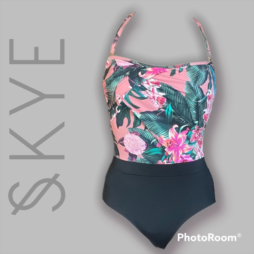 Host Pick🎉SKYE Swimwear Australia Tropical Print “Lily” One-Piece Swimsuit